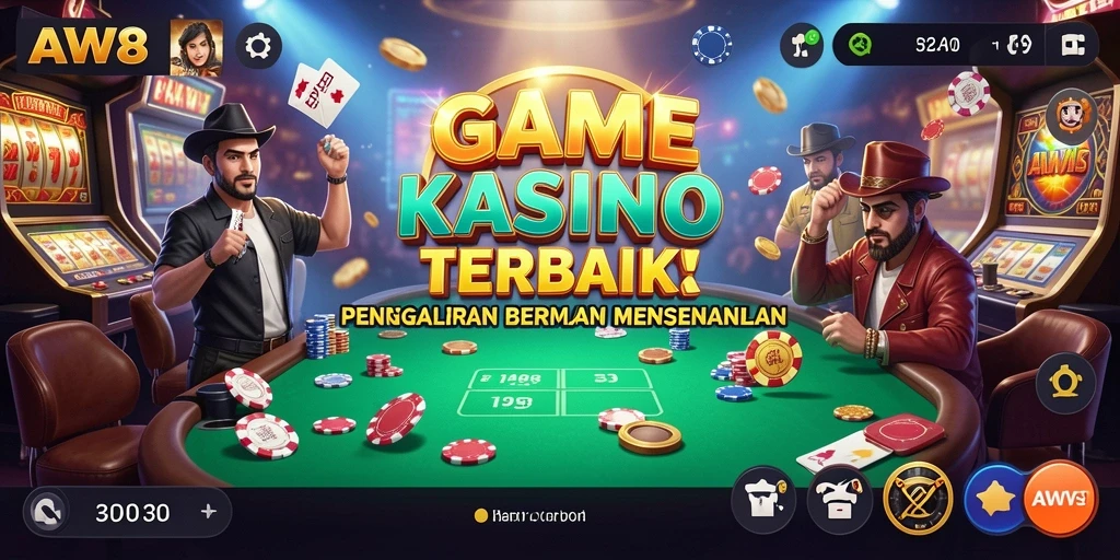 Gameplay seru dan menegangkan di aplikasi AW8.