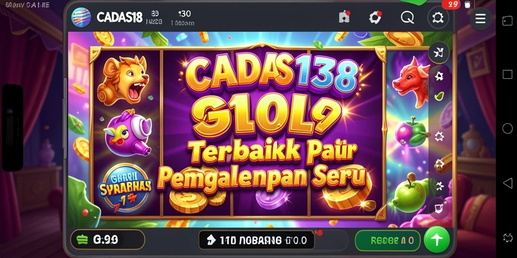 Tampilan menarik dari gameplay Slot CADAS138.