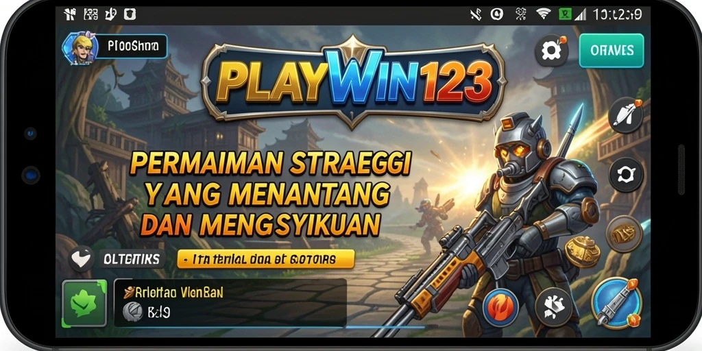 Tampilan gameplay yang intens dan strategi mendalam di PLAYWIN123.